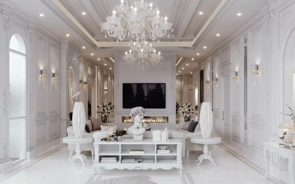 How to Design a Living Room with a Fireplace