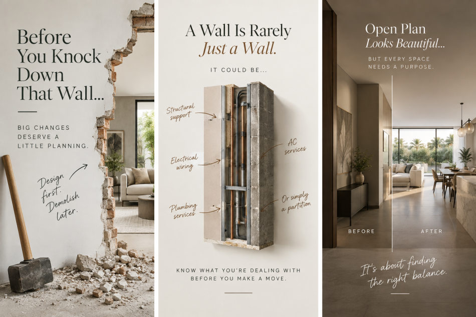 Before You Knock Down That Wall…